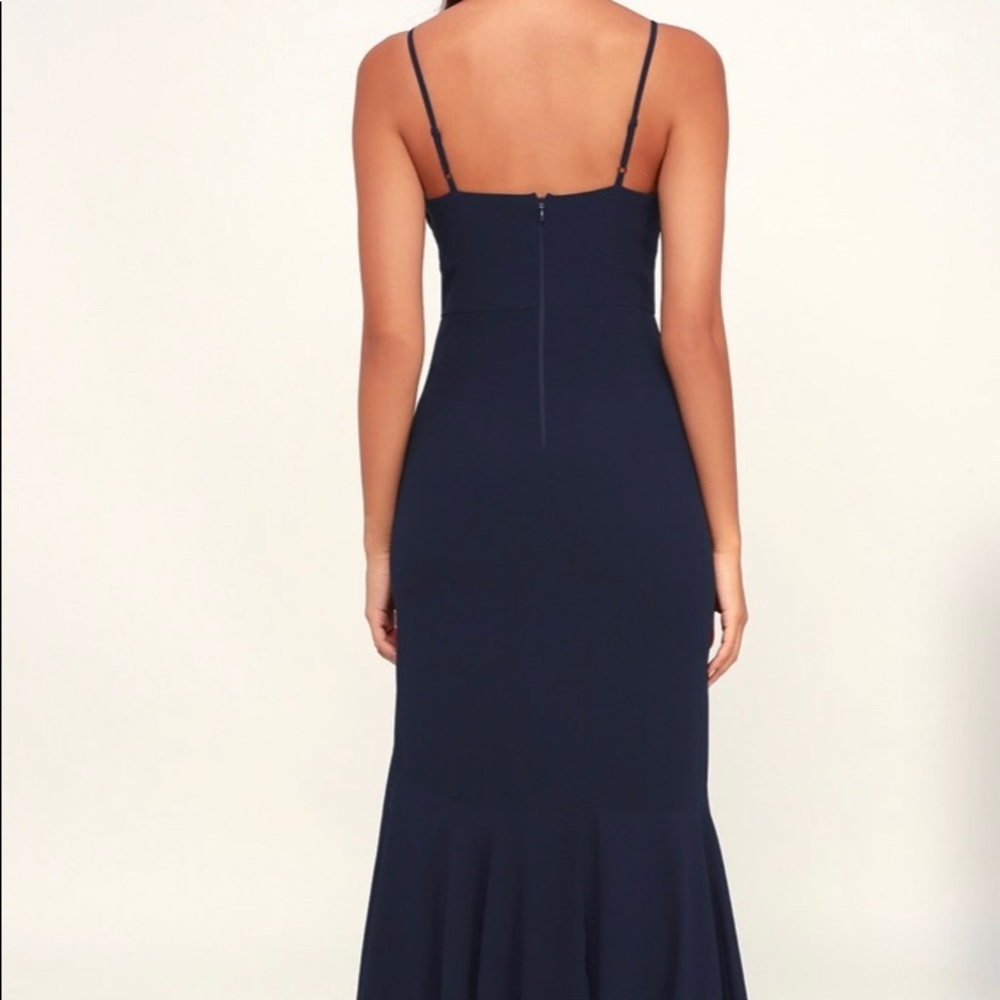 Lulus Navy Blue Maxi Dress - Picture 6 of 8